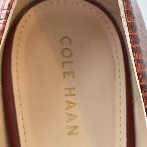 Cole Haan snakeskin heels, size 9 1/2 B, 3” heel - Picture 6 of 10